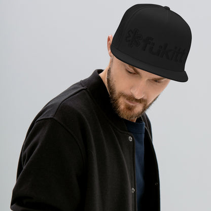 Traditional Black & Black Trucker 6006