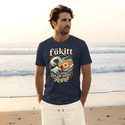 Surfidence Navy Unisex Tee 3001