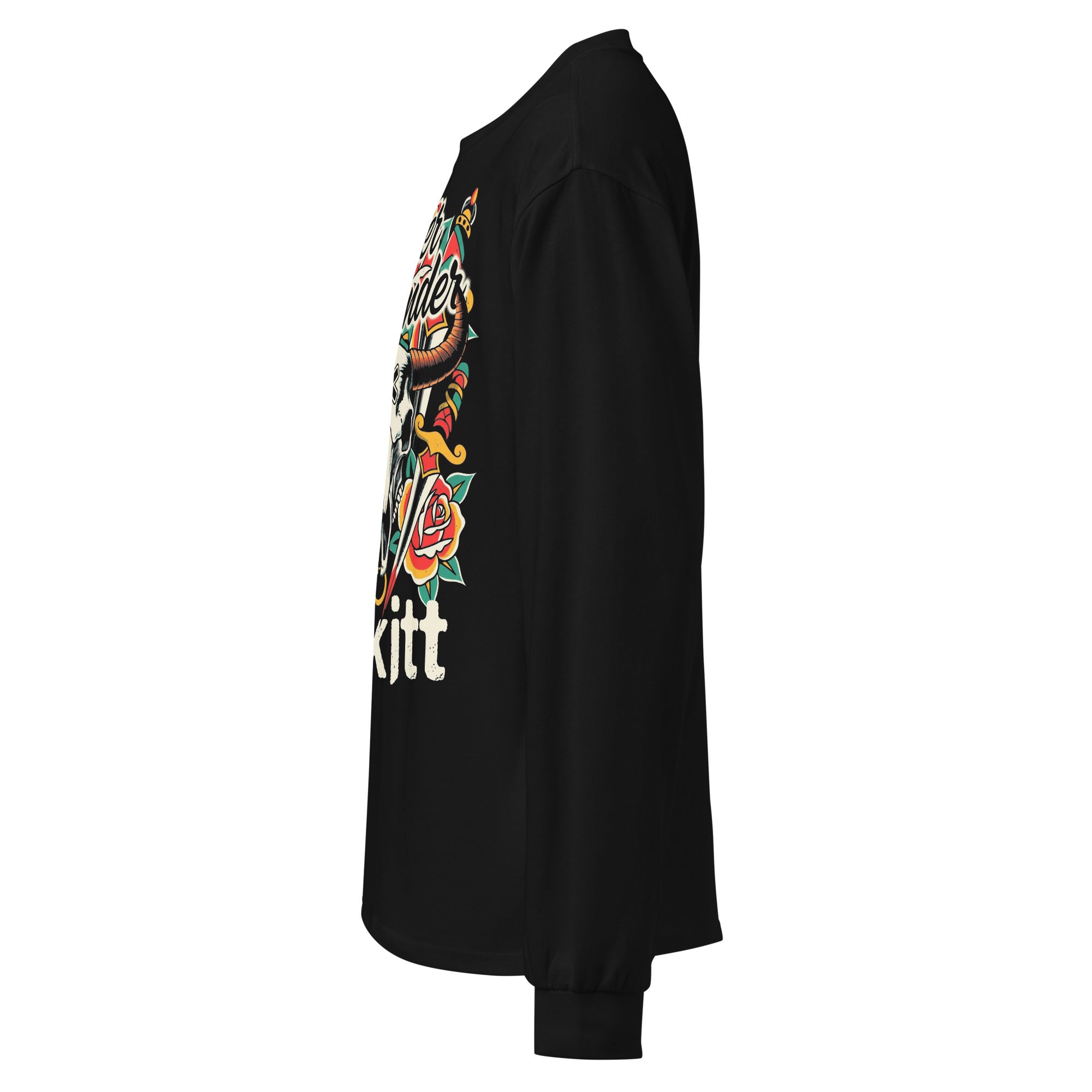 Daggorn Unisex Black Heavyweight Long Sleeve Shirt 5081 – Fükitt