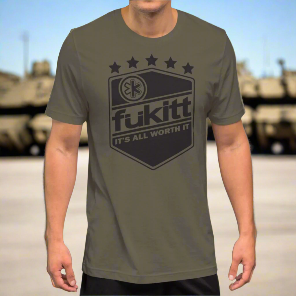 Military Unisex Army Tee 3001