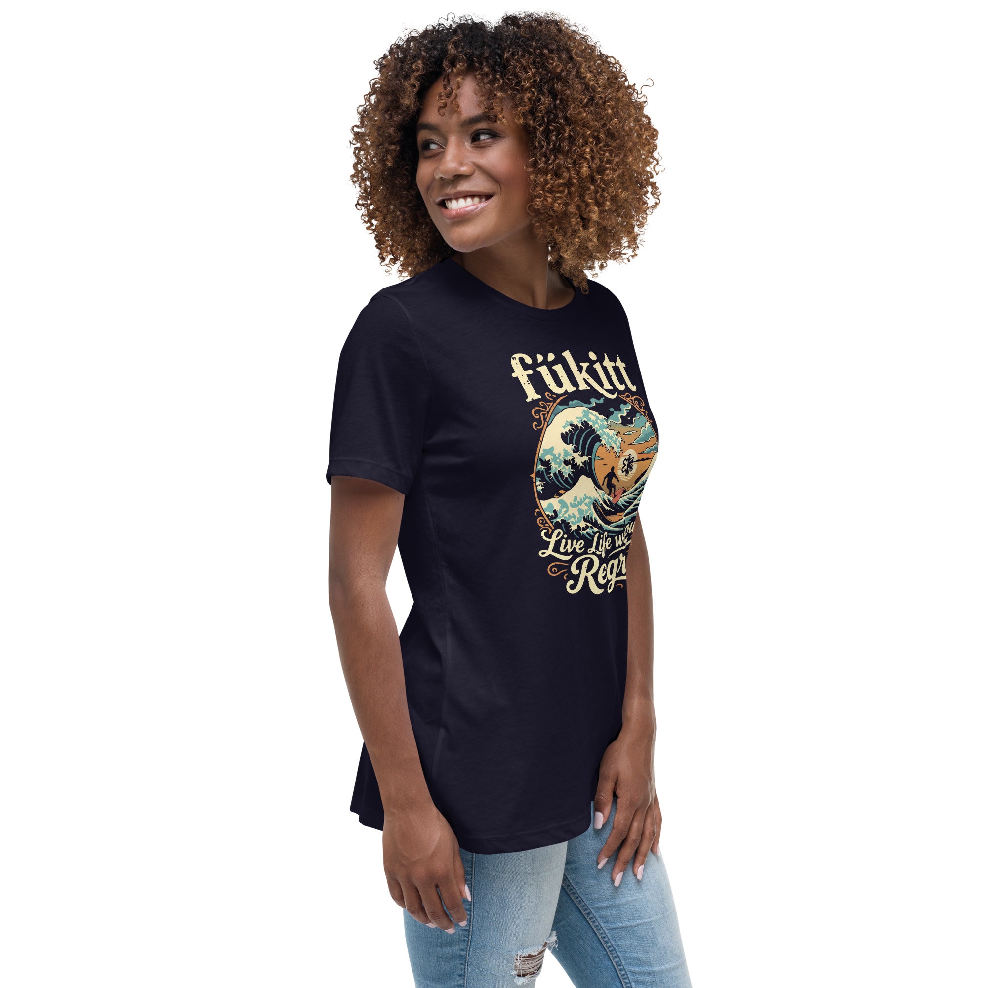 Surfidence Relaxed Navy Tee 6400 – Fükitt